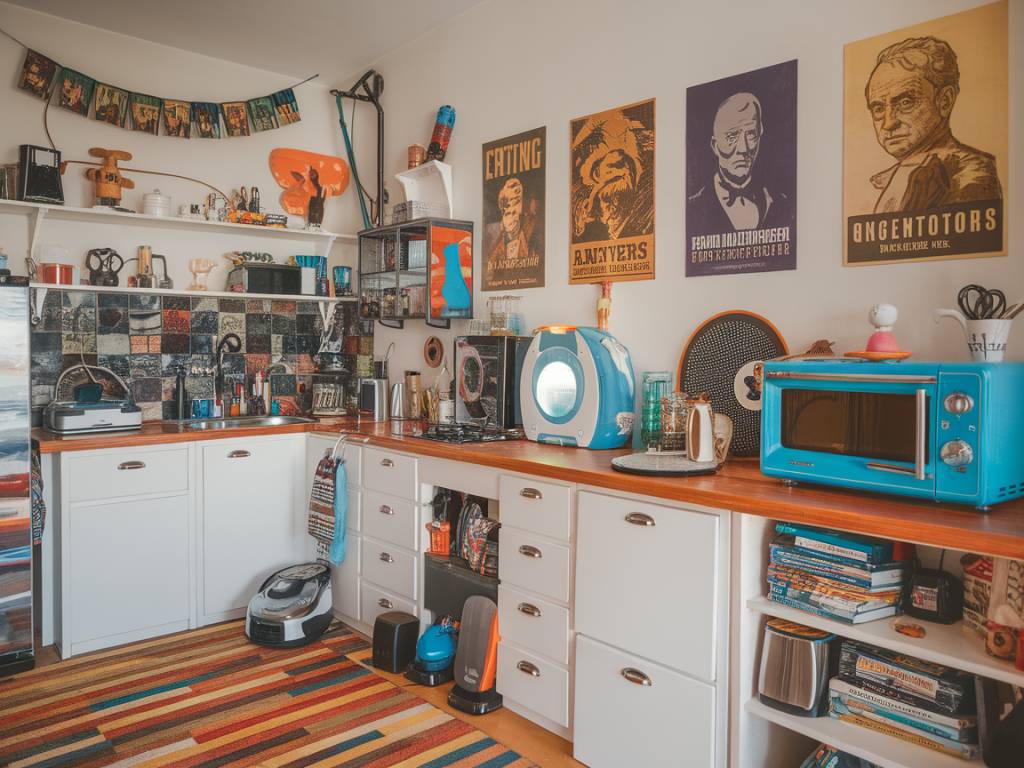 Comment créer une déco de cuisine geek avec des accessoires et gadgets innovants
