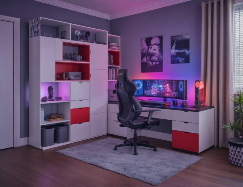 Comment aménager un coin gaming geek dans une chambre sans surcharger l’espace