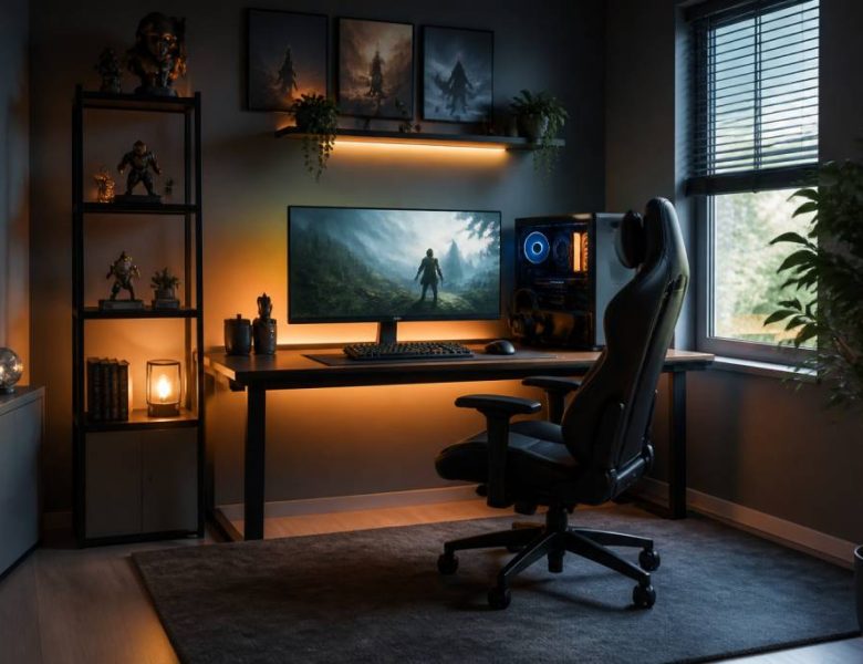Comment créer un bureau gaming geek ergonomique et stylé sans encombrer votre espace